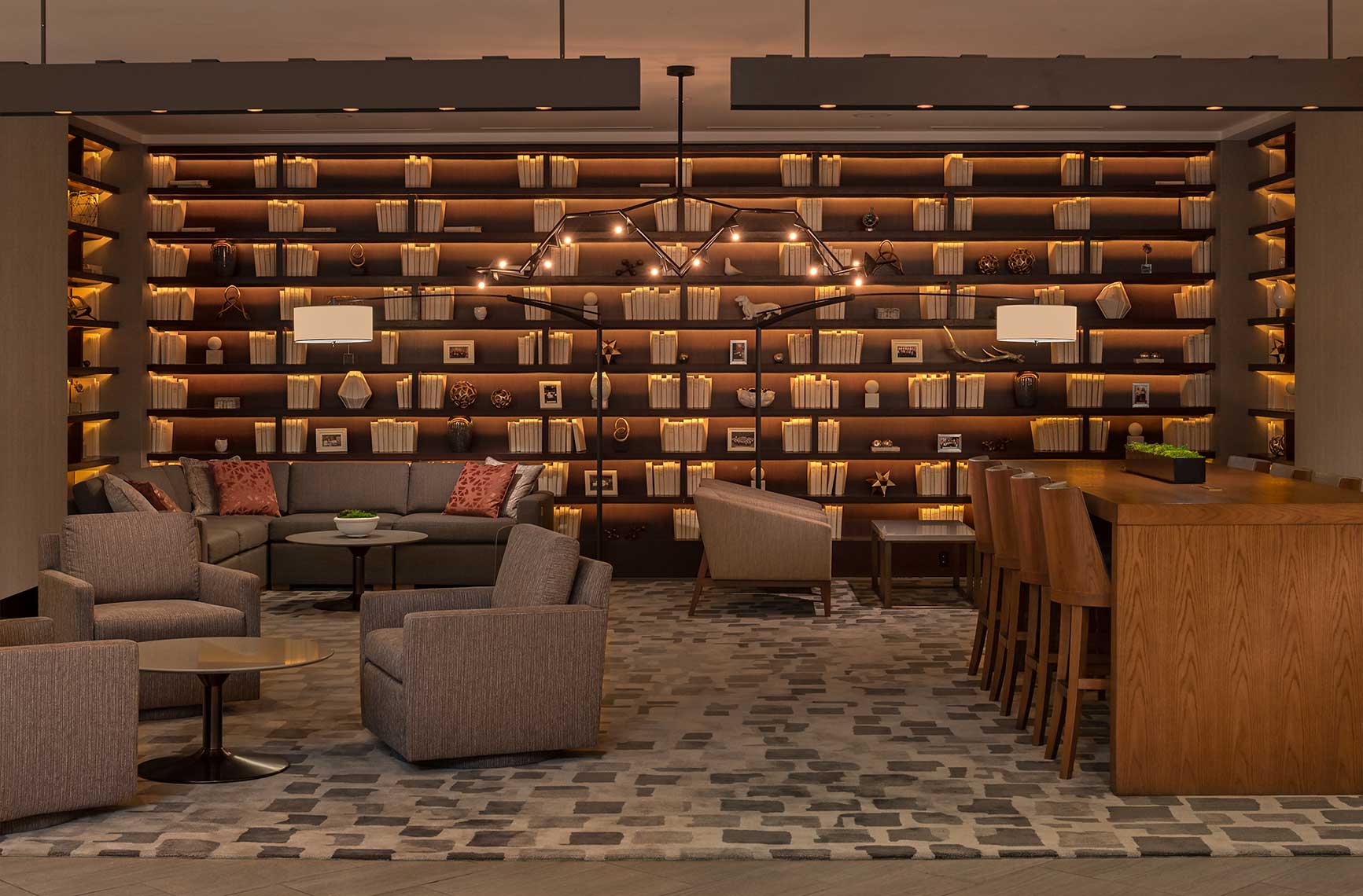 Hyatt-Regency-library